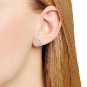 Kate Spade Pave Circle Earrings NWOT